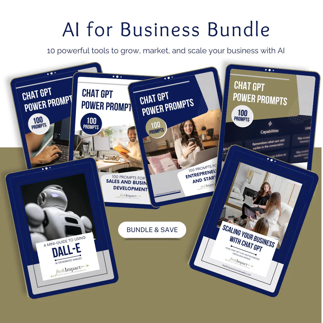 AI for Business Bundle:10 powerful tools to grow, market, and scale your business with AI.